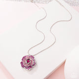Paparazzi "Blossoming Belle" Pink Necklace & Earring Set Paparazzi Jewelry
