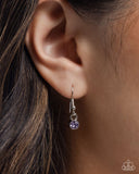 Paparazzi "FabergÃ© Flair" Purple Necklace & Earring Set Paparazzi Jewelry