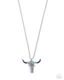 Paparazzi "Longhorn Legacy" Black Necklace & Earring Set Paparazzi Jewelry