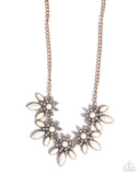 Paparazzi "Western Revival" Gold Necklace & Earring Set Paparazzi Jewelry