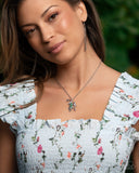 Paparazzi "Flashy Tree Frog" Green Necklace & Earring Set Paparazzi Jewelry