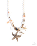 Paparazzi "Coastal Cameo" Multi Necklace & Earring Set Paparazzi Jewelry