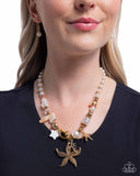 Paparazzi "Coastal Cameo" Multi Necklace & Earring Set Paparazzi Jewelry