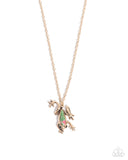 Paparazzi "Flashy Tree Frog" Multi Necklace & Earring Set Paparazzi Jewelry