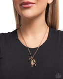 Paparazzi "Flashy Tree Frog" Multi Necklace & Earring Set Paparazzi Jewelry