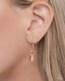 Paparazzi "Carefree Coils" Gold Necklace & Earring Set Paparazzi Jewelry