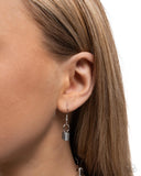 Paparazzi "Candescent Coils" Silver Necklace & Earring Set Paparazzi Jewelry