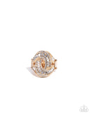 Paparazzi "Sinuous Shimmer" Gold Ring Paparazzi Jewelry