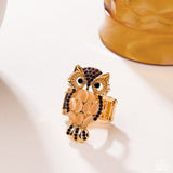 Paparazzi "Owl Obsession" Brown Ring Paparazzi Jewelry