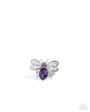 Paparazzi "Bedazzled Bee" Purple Ring Paparazzi Jewelry
