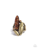 Paparazzi "Stacked Sass" Brass Ring Paparazzi Jewelry