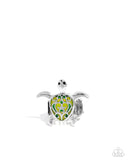Paparazzi "Tailored Turtle" Green Ring Paparazzi Jewelry