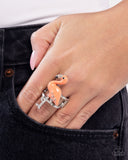 Paparazzi "Flamingo Flair" Orange Ring Paparazzi Jewelry