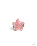 Paparazzi "Starfish Souvenir" Orange Ring Paparazzi Jewelry