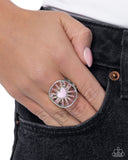 Paparazzi "Heartburst Haute" Pink Ring Paparazzi Jewelry