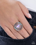 Paparazzi "Heartburst Haute" Purple Ring Paparazzi Jewelry