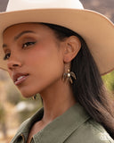 Paparazzi "Soaring Stones" White Earrings Paparazzi Jewelry