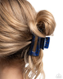 Paparazzi "Coastal Clip" Blue Hair Clip Paparazzi Jewelry