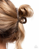 Paparazzi "Seize the Spots" Brown Hair Clip Paparazzi Jewelry