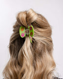 Paparazzi "Hawaiian Harmony" Green Hair Clip Paparazzi Jewelry
