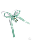 Paparazzi "Haute Hairstylist" Green Hair CLip Paparazzi Jewelry