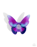 Paparazzi "Monarch Model" Purple Hair Clip Paparazzi Jewelry