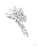 Pastoral Pearls" White Hair Clip Paparazzi Jewelry