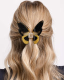 Paparazzi "Monarch Model" Yellow Hair Clip Paparazzi Jewelry