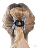 Paparazzi "Vaudeville Value" Black Hair Clip Paparazzi Jewelry