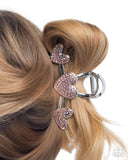 Paparazzi "Romantic Rampage" Pink Hair Clip Paparazzi Jewelry