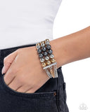 Paparazzi "Sarcastic Stack" Multi Bracelet Paparazzi Jewelry