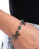 Paparazzi "Coquette Caliber" Black Bracelet Paparazzi Jewelry