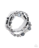 Paparazzi "Colorful Conversation" Black Bracelet Paparazzi Jewelry
