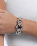 Paparazzi "Courtly Coquette" Black Bracelet Paparazzi Jewelry