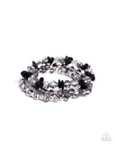 Paparazzi "Flawless Facets" Black Bracelet Paparazzi Jewelry