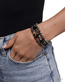 Paparazzi "Flawless Facets" Black Bracelet Paparazzi Jewelry