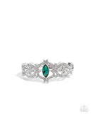 Paparazzi "Courtly Coquette" Green Bracelet Paparazzi Jewelry