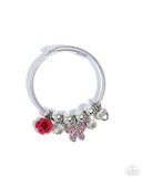 Paparazzi "Windblown Whimsy" Red Bracelet Paparazzi Jewelry