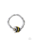 Paparazzi "Admirable Angelfish" Yellow Bracelet Paparazzi Jewelry