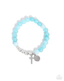 Paparazzi "Devout Debut" Blue Bracelet Paparazzi Jewelry