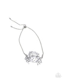 Paparazzi "CRAB Walk" White Bracelet Paparazzi Jewelry