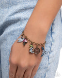 Paparazzi "Unified Utopia" Brass Bracelet Paparazzi Jewelry