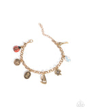 Paparazzi "Sailing Through Life" Gold Bracelet Paparazzi Jewelry