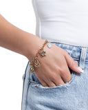 Paparazzi "Sailing Through Life" Gold Bracelet Paparazzi Jewelry