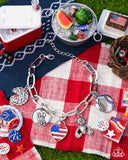 Paparazzi "Adorably All American" Red Bracelet Paparazzi Jewelry