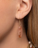 Paparazzi "Milky Mambo" Brown Necklace & Earring Set Paparazzi Jewelry