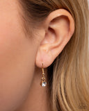 Paparazzi "Endless Faith" Gold Necklace & Earring Set Paparazzi Jewelry