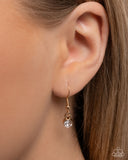 Paparazzi "Blessed Brilliance" Gold Necklace & Earring Set Paparazzi Jewelry