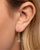 Paparazzi "Faithfully Fierce" Gold Necklace & Earring Set Paparazzi Jewelry