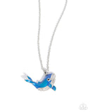 Paparazzi "Whale Watching" Blue Necklace & Earring Set Paparazzi Jewelry